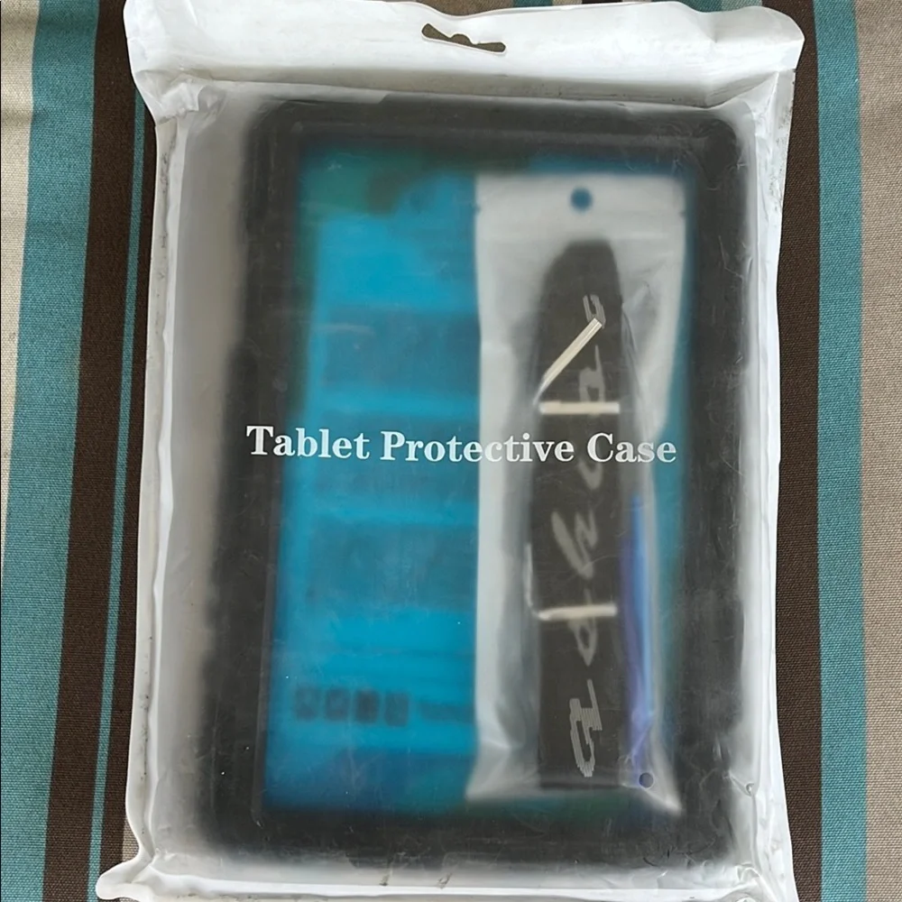 Black Tablet Case with Minimalist Design